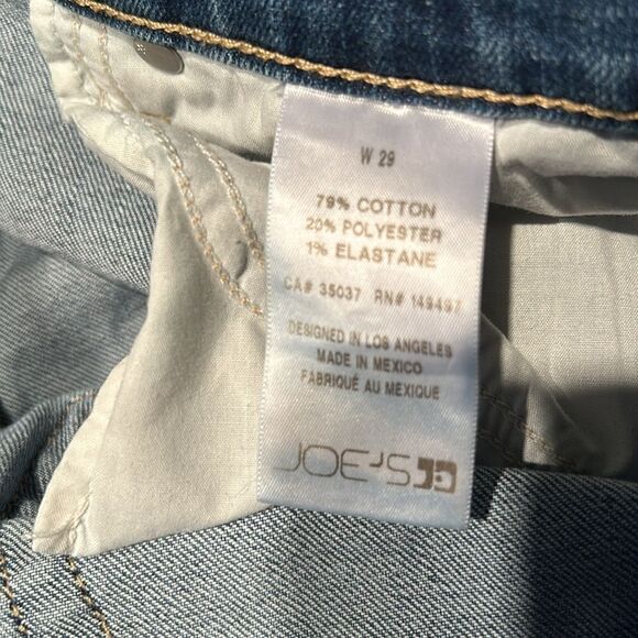 Joe's skinny high waist stretch jeans laundered but unworn size 29 fits 6 to 8 - Picture 10 of 13